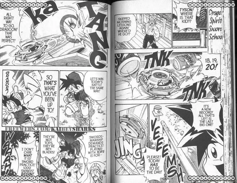 Bakuden Shoot Beyblade Chapter 1 15